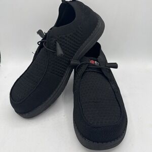 LARNMERN Steel Toe Work Shoes Slip On Lightweight men's 8.5/woman's 10 Safety